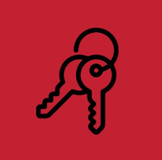 Graphic image of locksmithing and keying on Heartland Companies locksmithing and keying Page
